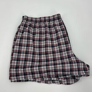 HANES Men’s Big & Tall Plaid Boxer Shorts Size 4XL NWOT